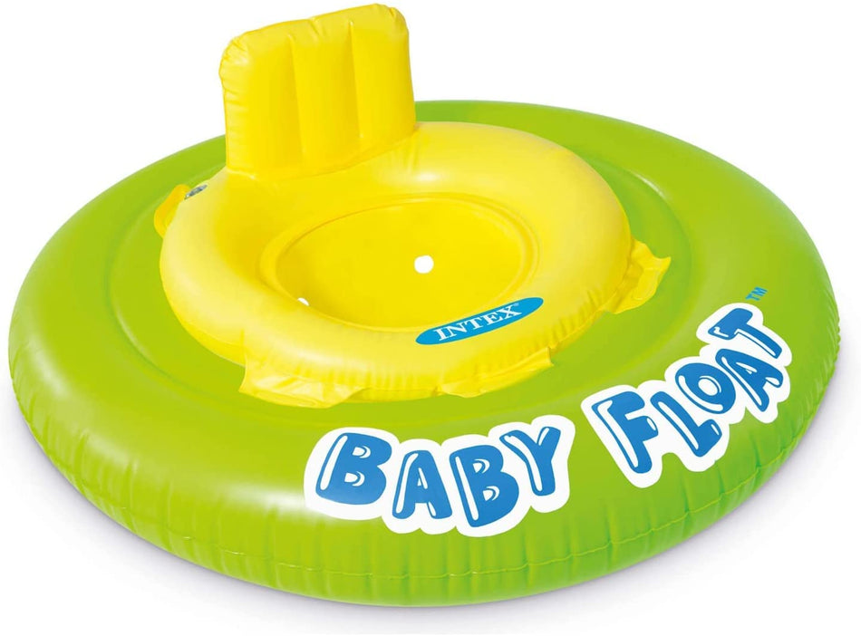 Cintura galleggiante Intex Baby Float 76 cm Età 1-2 anni - Verde