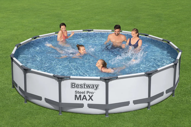 Piscina con estructura Bestway Steel Pro Ø427cm x 84cm