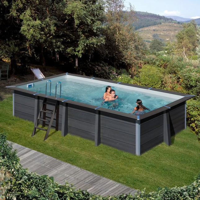 Piscina de composite Gré Avantgarde 606 cm x 326 cm x 124 cm