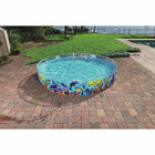 Bestway Rond Seaworld Fill 'N Fun Bleu (244 cm x 46 cm)