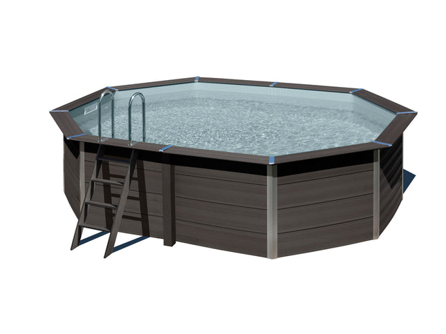 Piscine composite Gre Avantgarde 524 cm x 386 cm x 124 cm