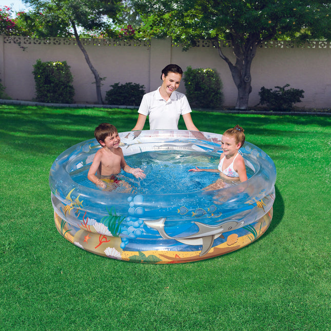 Bestway Kinderbecken Sea Life, 150 cm x 53 cm