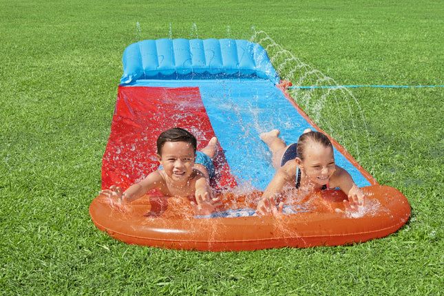 BestwayH2OGO! Rampe d'éclaboussure Tsunami avec toboggan aquatique (2 personnes)