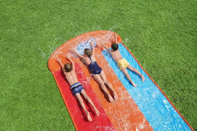 Bestway H2OGO! Waterglijbaan Tsunami Splash Ramp (3 personen)