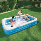 Bestway Deluxe opblaasbaar familiezwembad - 305cm x 183cm x 56cm