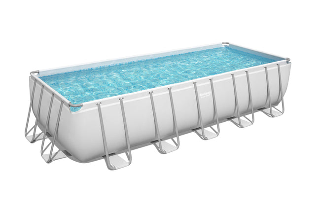 Piscine rectangulaire Bestway Power Steel 640 cm x 274 cm x 132 cm