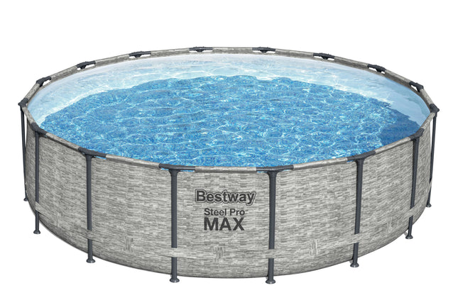 Bestway Steel Pro MAX Stone Print Ø488cm x 122cm