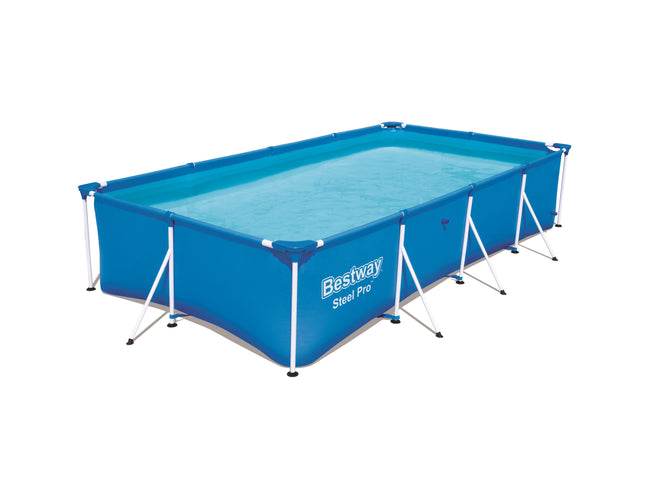 Piscine à ossature acier Bestway 400 cm x 211 cm x 81 cm 