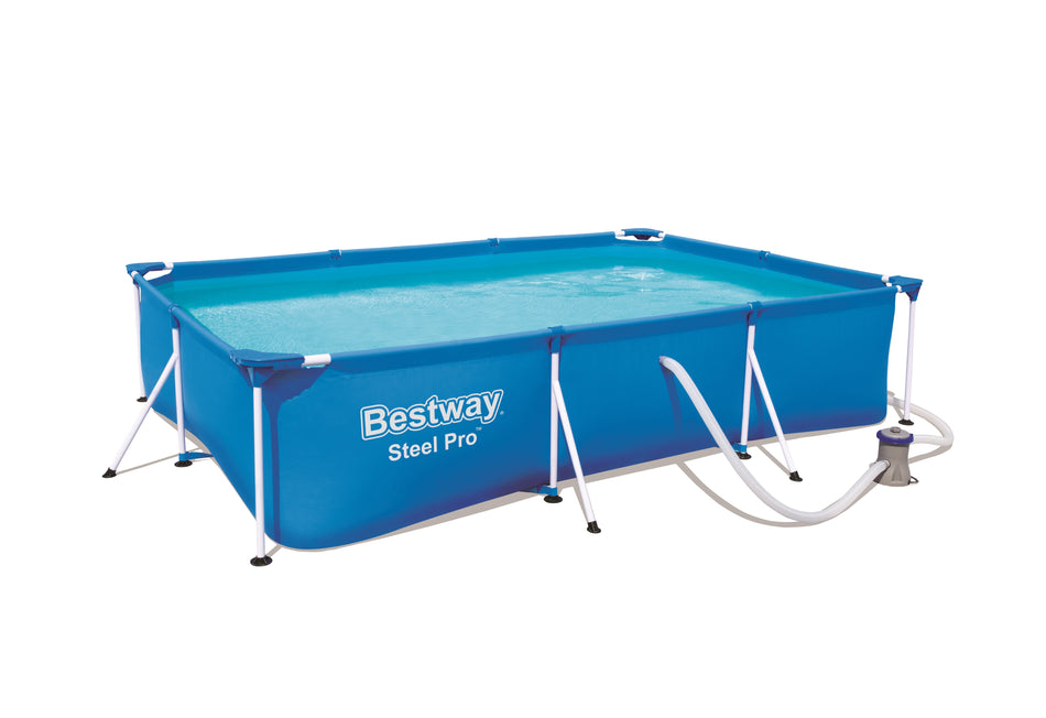 Ensemble piscine Bestway acier pro 300 cm x 201 cm x 66 cm
