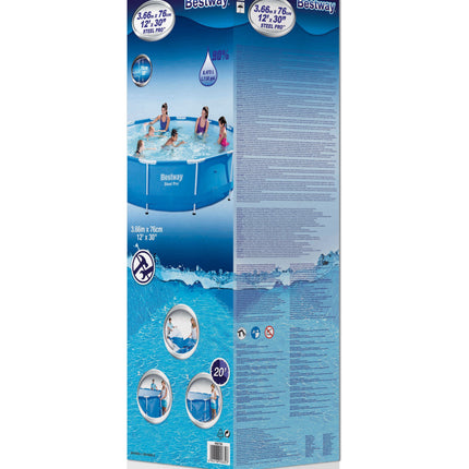 Bestway Steel Pro zwembad Ø366cm x 76cm