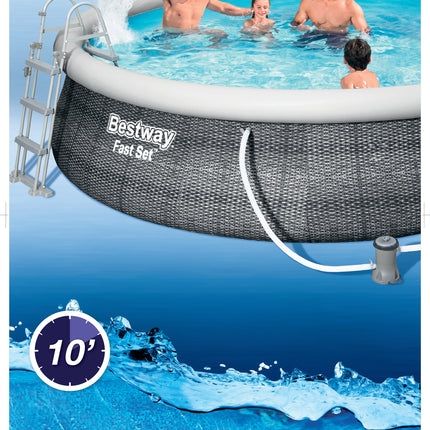 Bestway zwembad Fast Set Ø457 cm x 107 cm