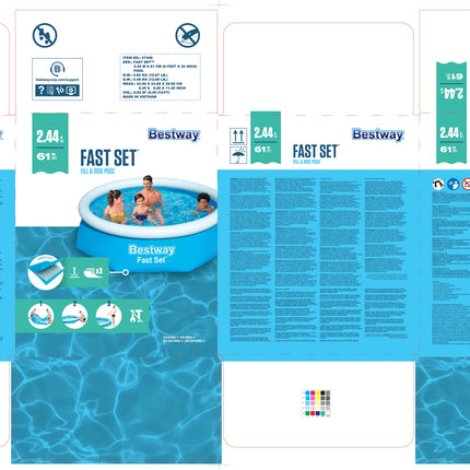 Bestway Fast Set Ø244cm x 61cm