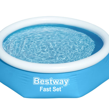 Bestway Fast Set zwembad  Ø244cm x 61cm + filterpomp
