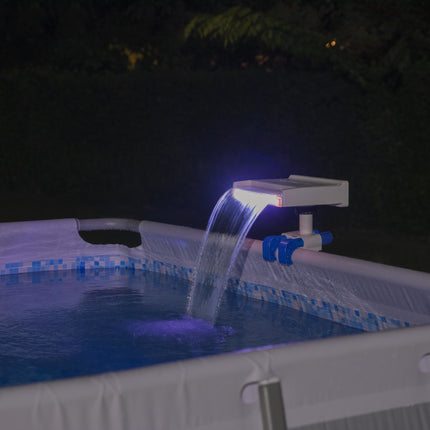 Bestway flowclear LED waterval