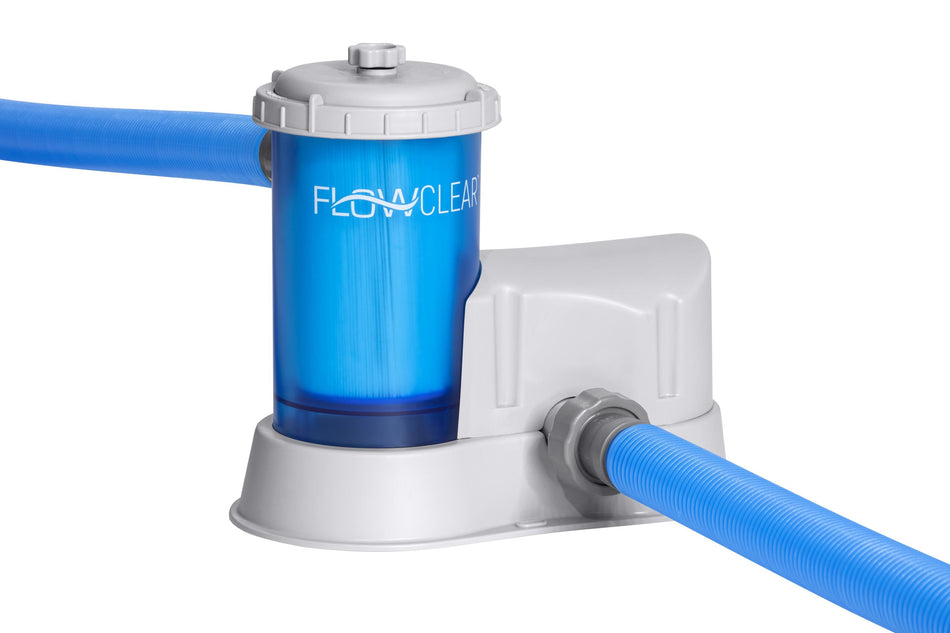 Pompe de filtration Bestway Flowclear transparente 5678 litres/heure