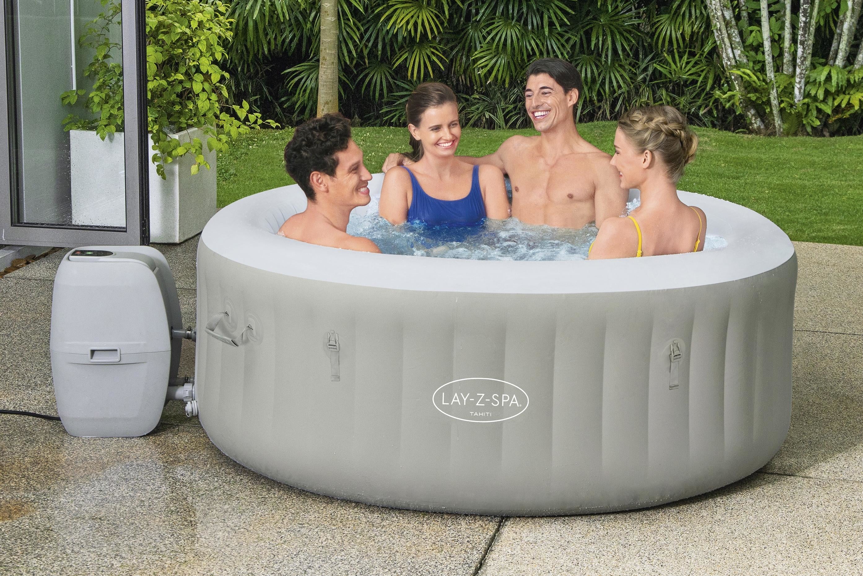 Lay-Z-Spa Tahiti AirJet, spa hinchable para 4 personas