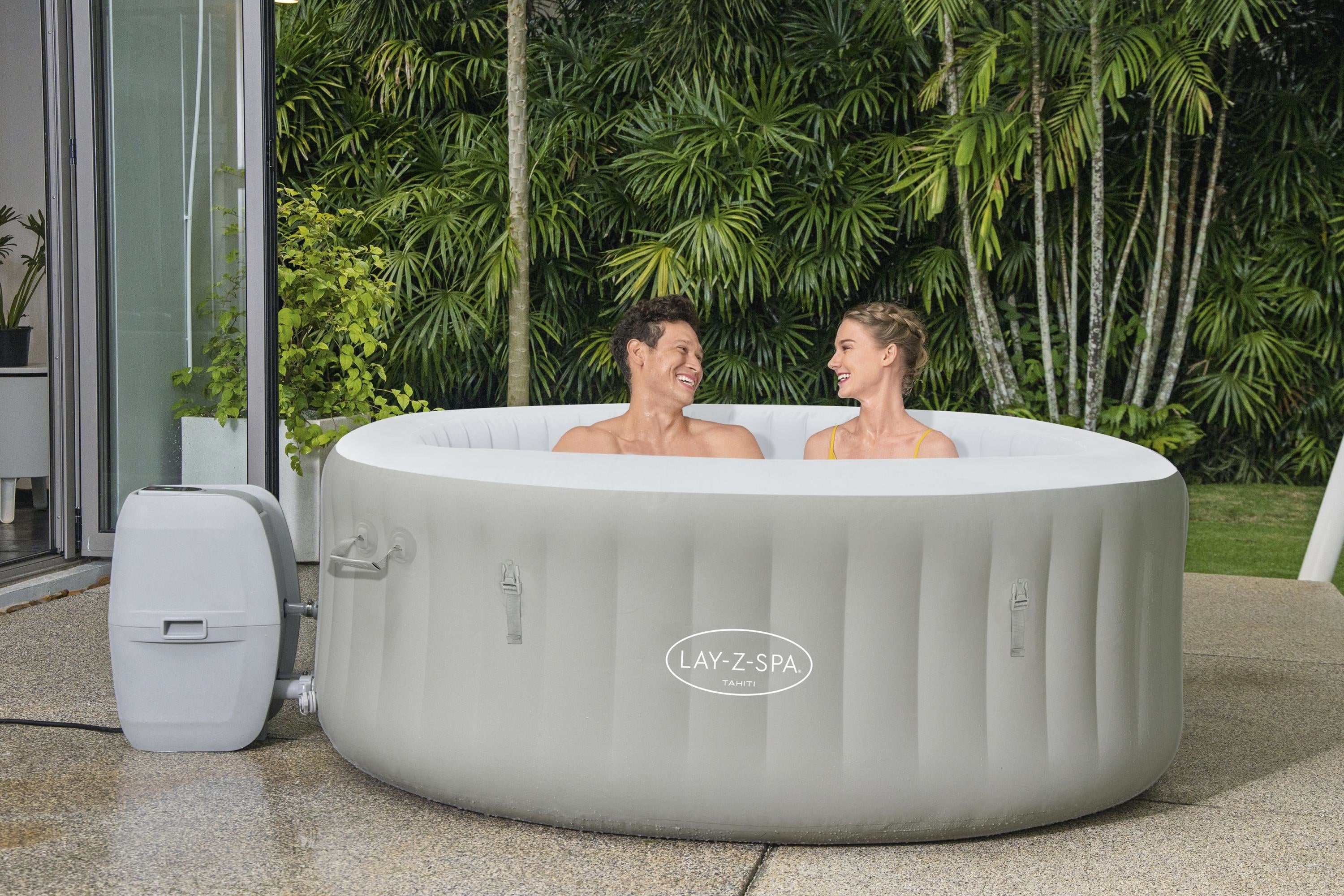 Lay-Z-Spa Tahiti AirJet, spa hinchable para 4 personas
