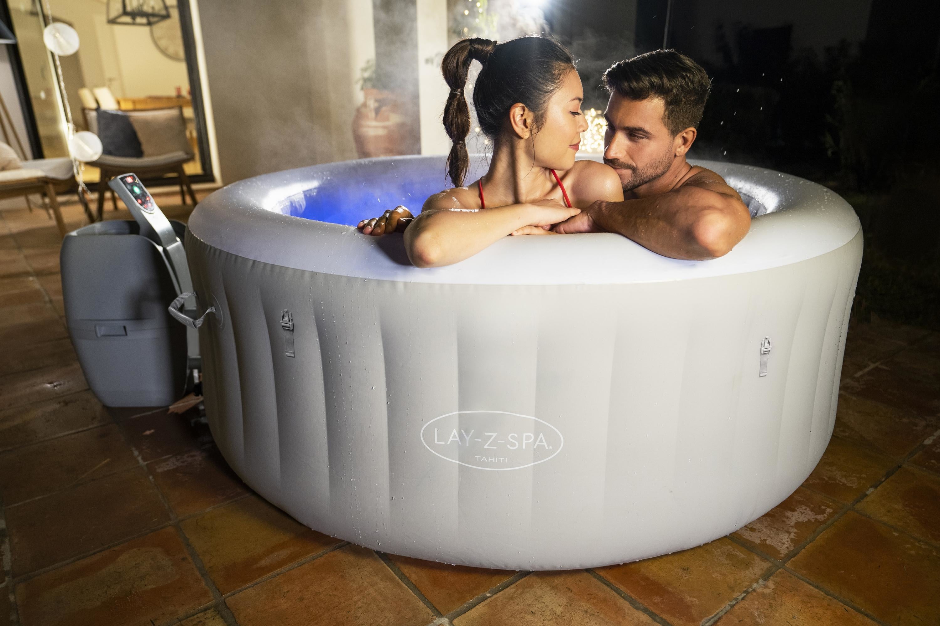 Lay-Z-Spa Tahiti AirJet, spa hinchable para 4 personas