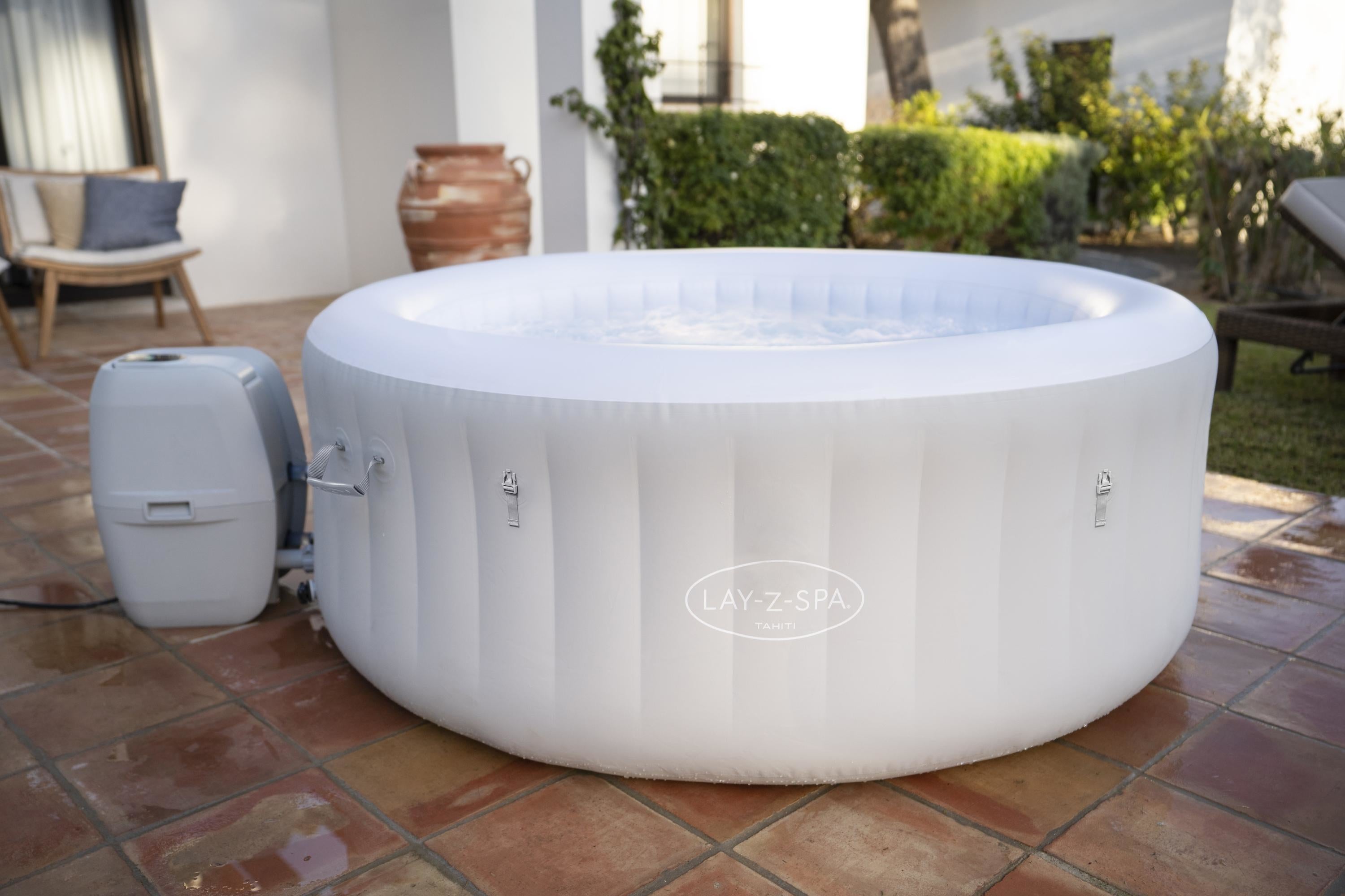 Lay-Z-Spa Tahiti AirJet, spa hinchable para 4 personas
