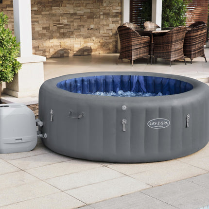 Lay-Z Spa Santorini HydroJet Pro aufblasbares Spa – 7 Personen