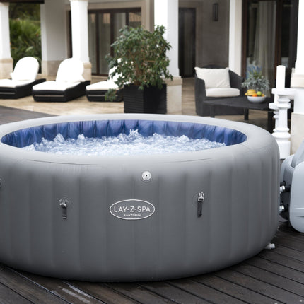 Lay-Z Spa Santorini HydroJet Pro aufblasbares Spa – 7 Personen