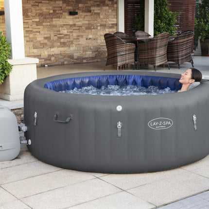 Lay-Z Spa Santorini HydroJet Pro aufblasbares Spa – 7 Personen