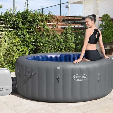 Lay-Z Spa Santorini HydroJet Pro aufblasbares Spa – 7 Personen