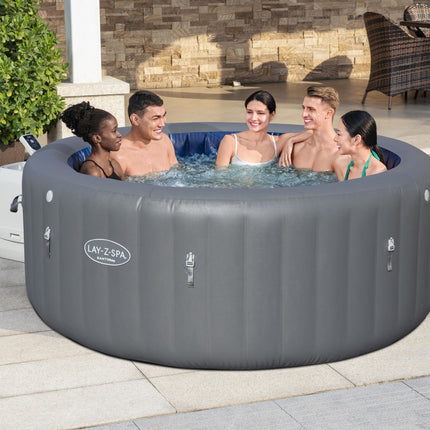 Lay-Z Spa Santorini HydroJet Pro aufblasbares Spa – 7 Personen