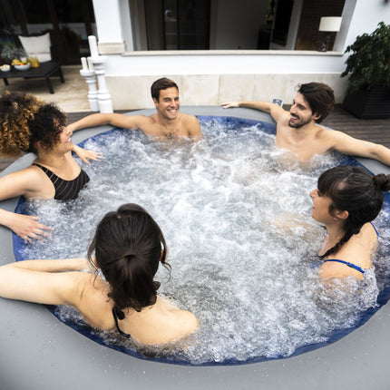 Lay-Z Spa Santorini HydroJet Pro aufblasbares Spa – 7 Personen