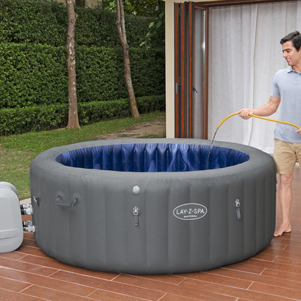 Lay-Z Spa Santorini HydroJet Pro aufblasbares Spa – 7 Personen