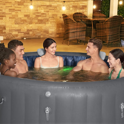 Lay-Z Spa Santorini HydroJet Pro aufblasbares Spa – 7 Personen