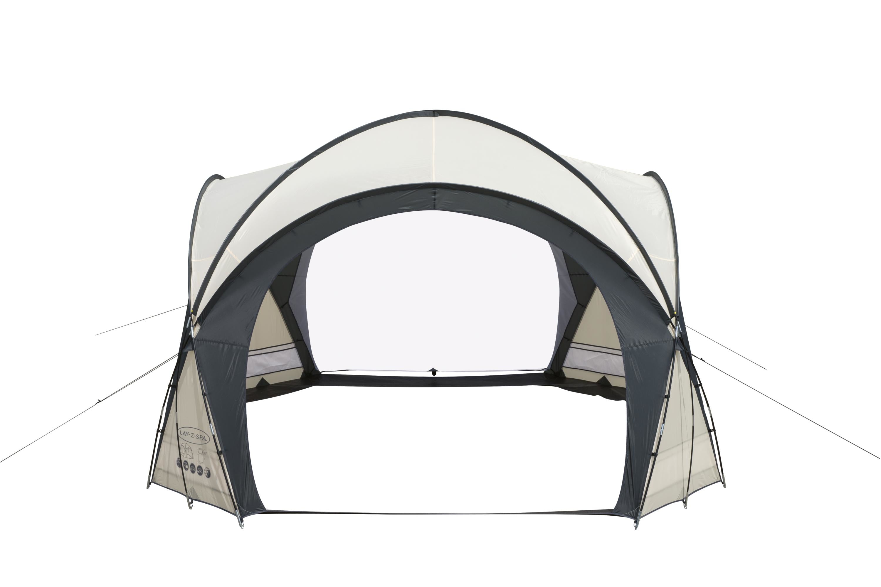 Dome Lay-Z-Spa-Überdachung 390 cm x 390 cm x 255 cm