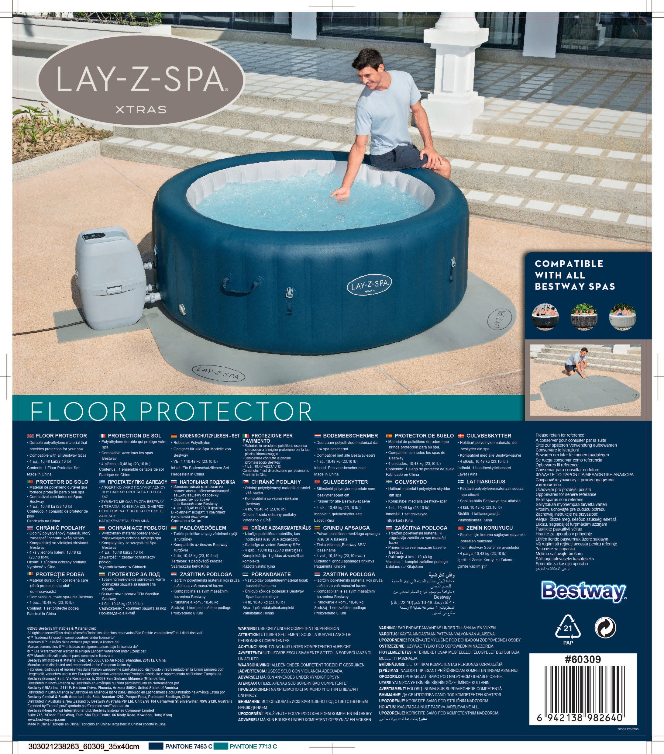 Lay-Z-Spa Bodenschutz