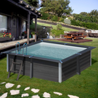 Piscina de composite Gre Avantgarde 326 cm x 326 cm x 96 cm