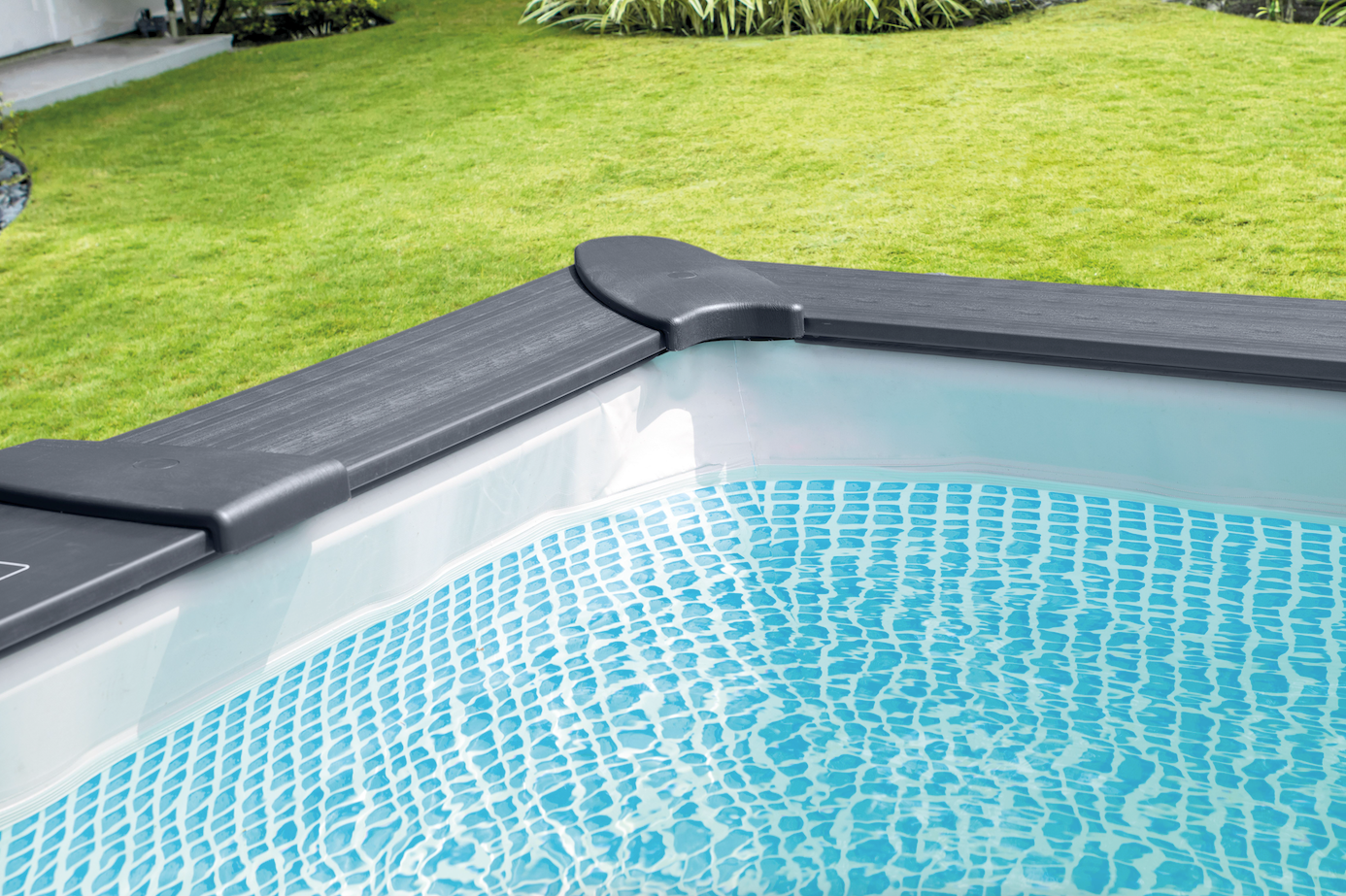 Intex Graphite Panel Pool 400 cm x 300 cm x 124 cm
