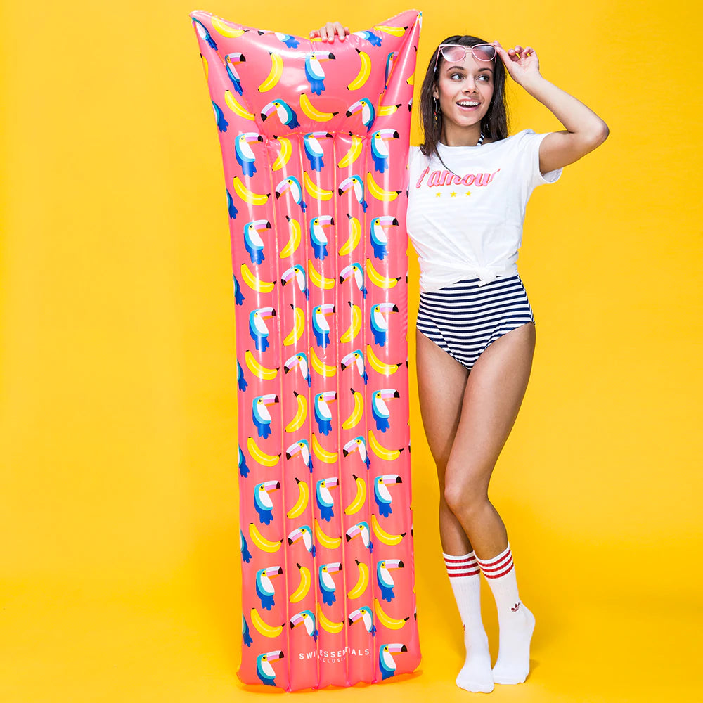 Swim Essentials Basic Luftmatratze Toucan Banane