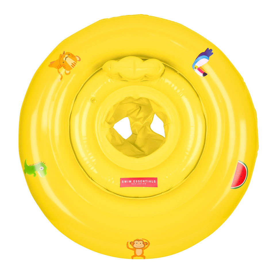 Swim Essentials Baby float Geel 0-1 jaar