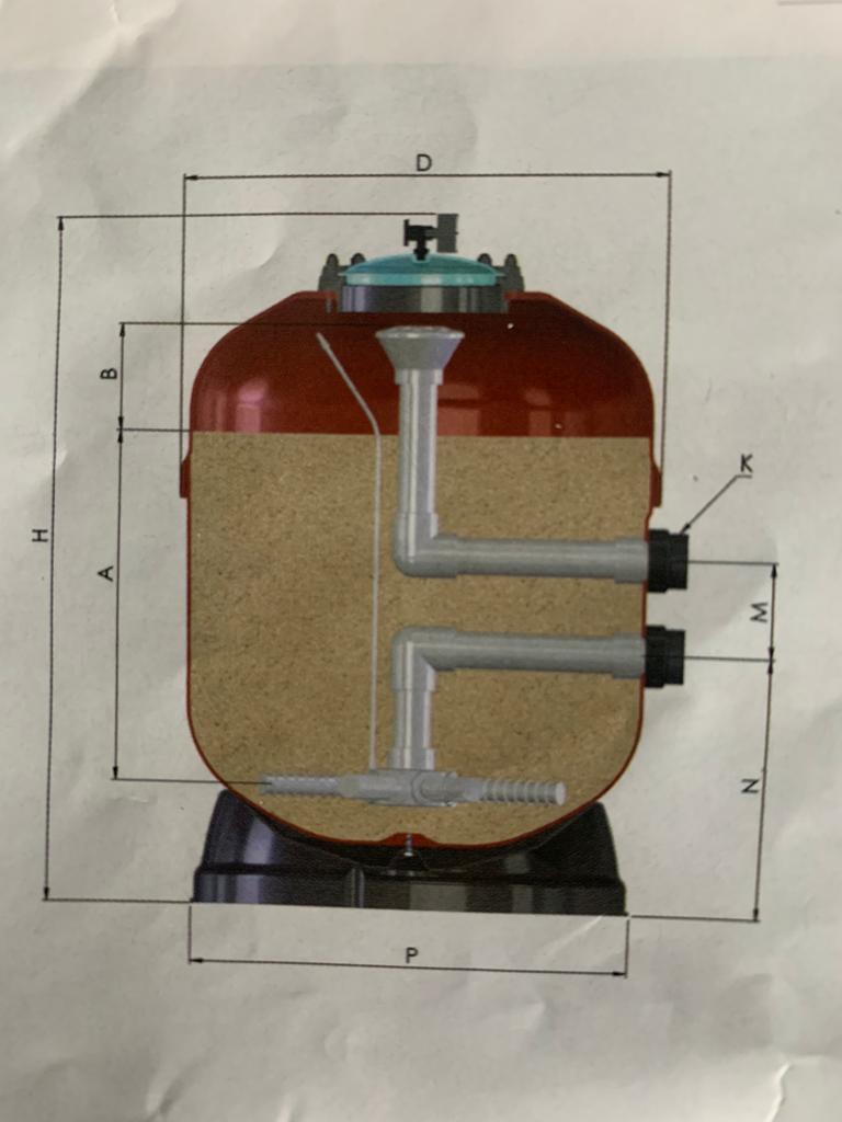 Atlas Zandfilter 600 - Azzura Pool