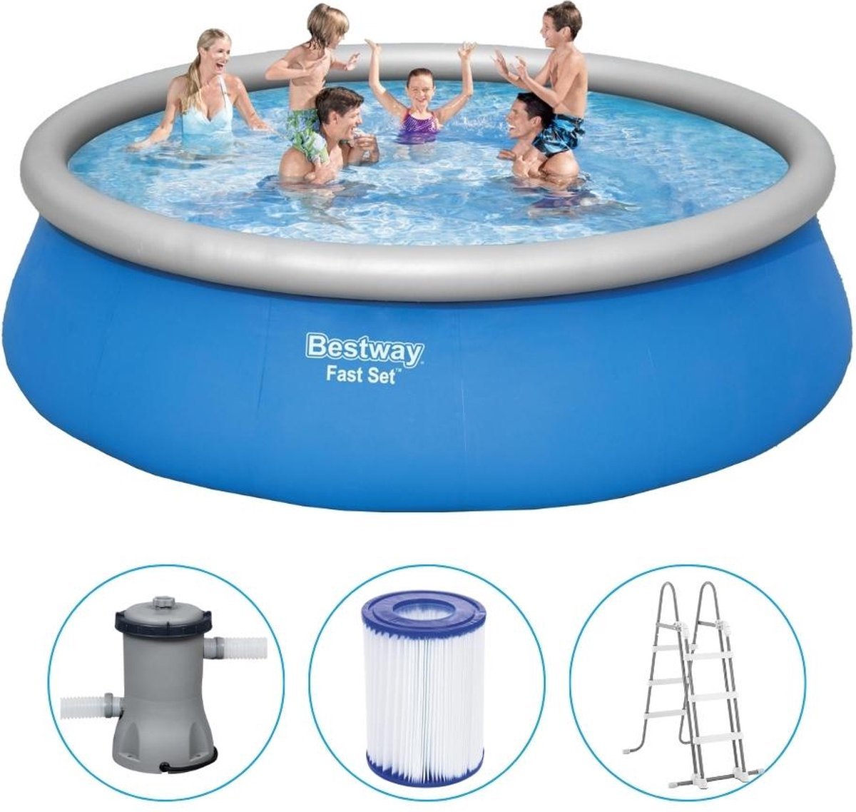 Bestway Fast Set Ø457cm x 122cm - Azzura Pool