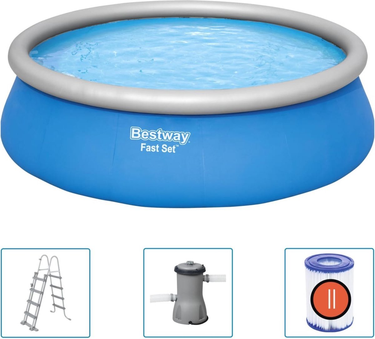 Bestway Fast Set Ø457cm x 122cm - Azzura Pool