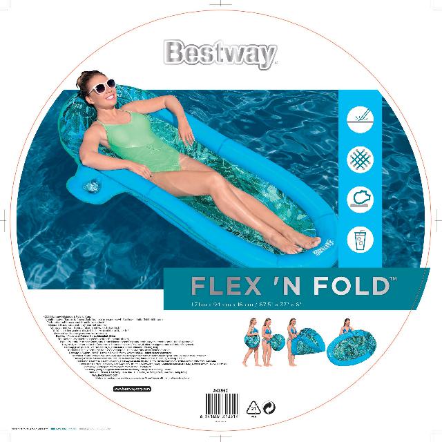 Bestway flex lounge drijvend 171cm x 94cm - Azzura Pool