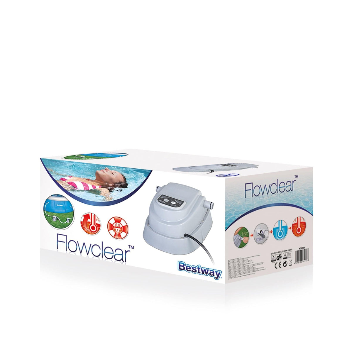 Bestway Flowclear Elektrische Zwembadverwarming - Azzura Pool
