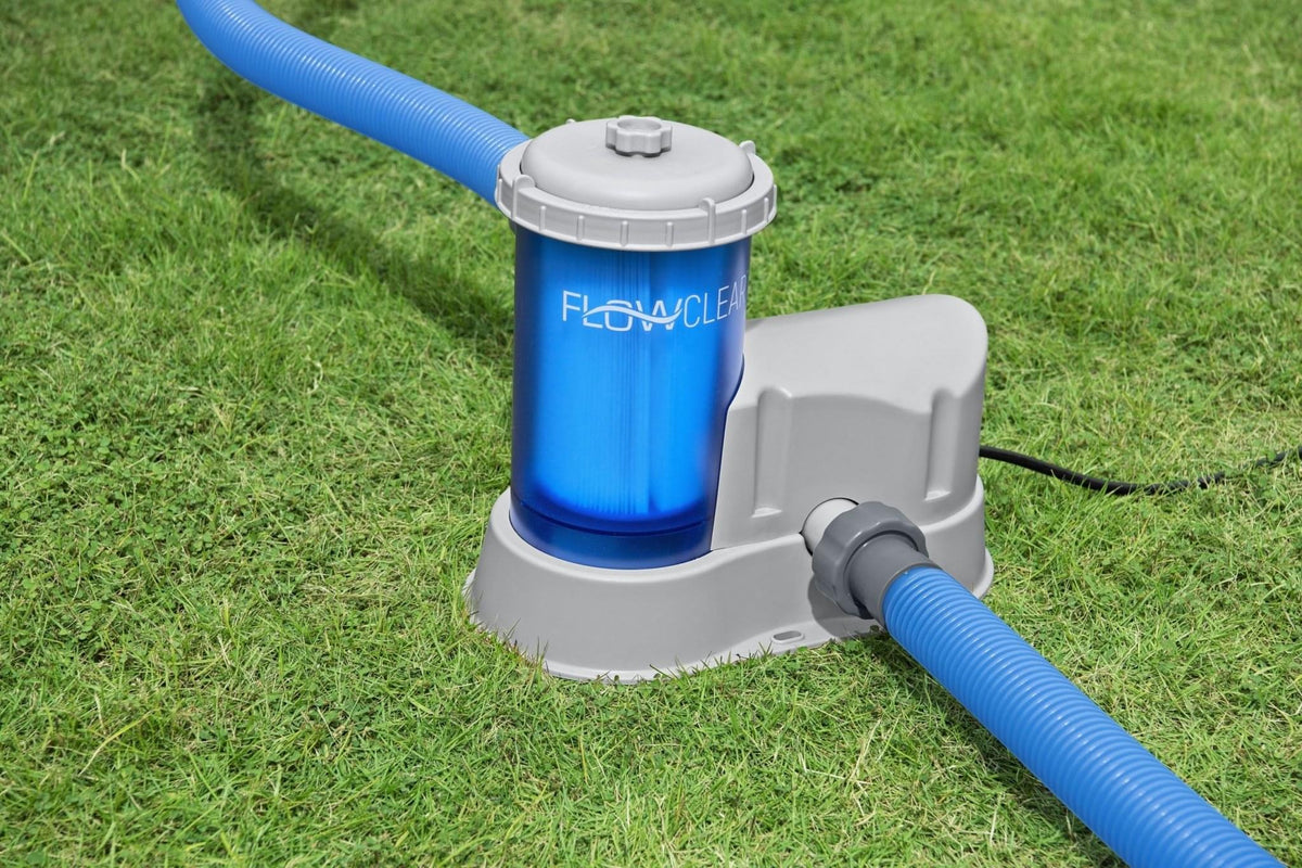 Bestway Flowclear Filterpomp Transparant 5678 liter/uur - Azzura Pool