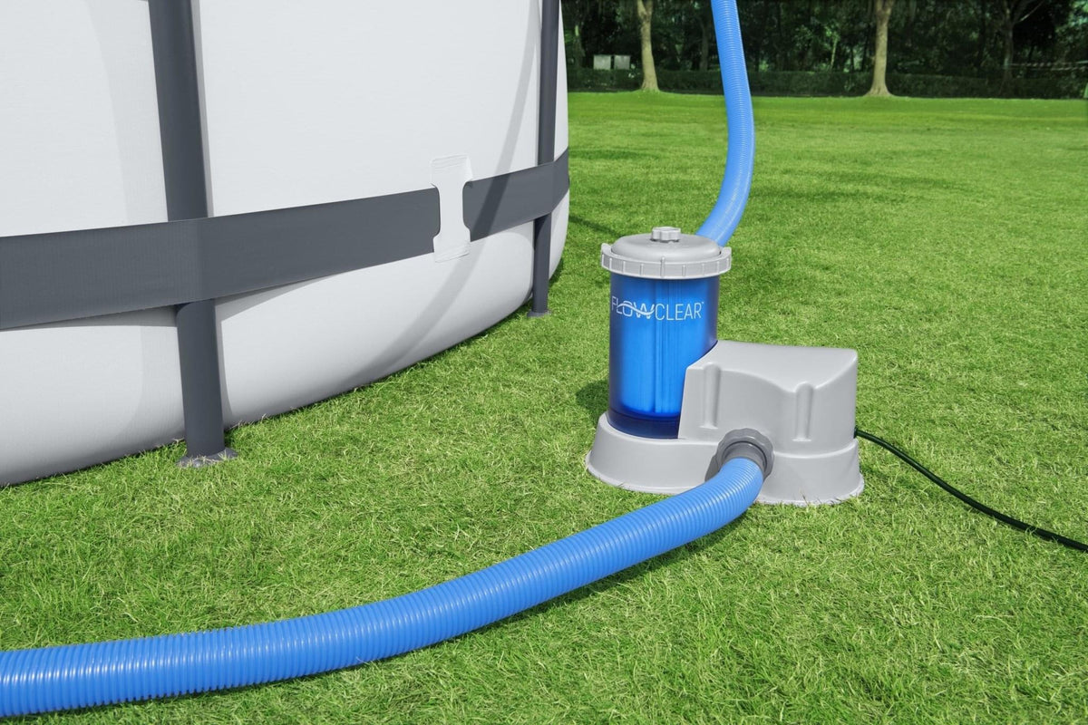 Bestway Flowclear Filterpomp Transparant 5678 liter/uur - Azzura Pool