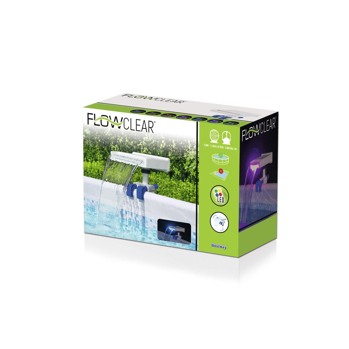 Bestway flowclear LED waterval - Azzura Pool