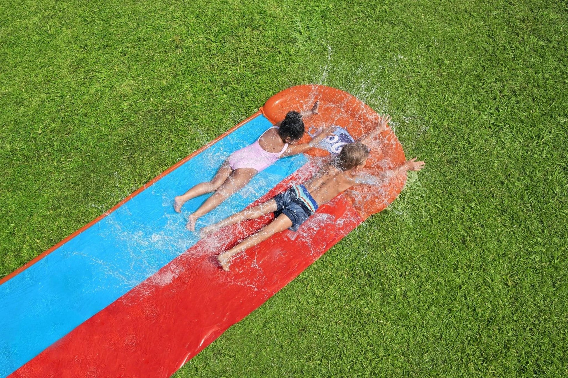 Bestway H2OGO! Waterglijbaan Tsunami Splash Ramp (2 personen) - Azzura Pool