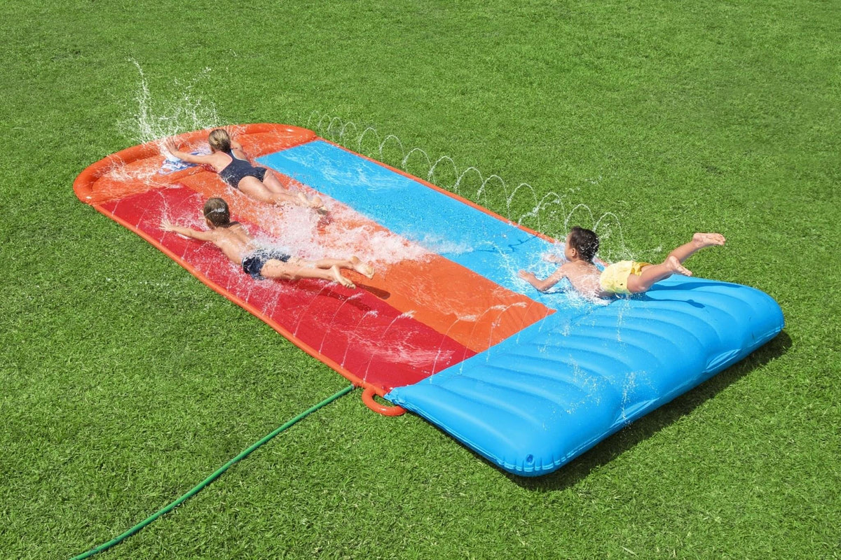 Bestway H2OGO! Waterglijbaan Tsunami Splash Ramp (3 personen) - Azzura Pool