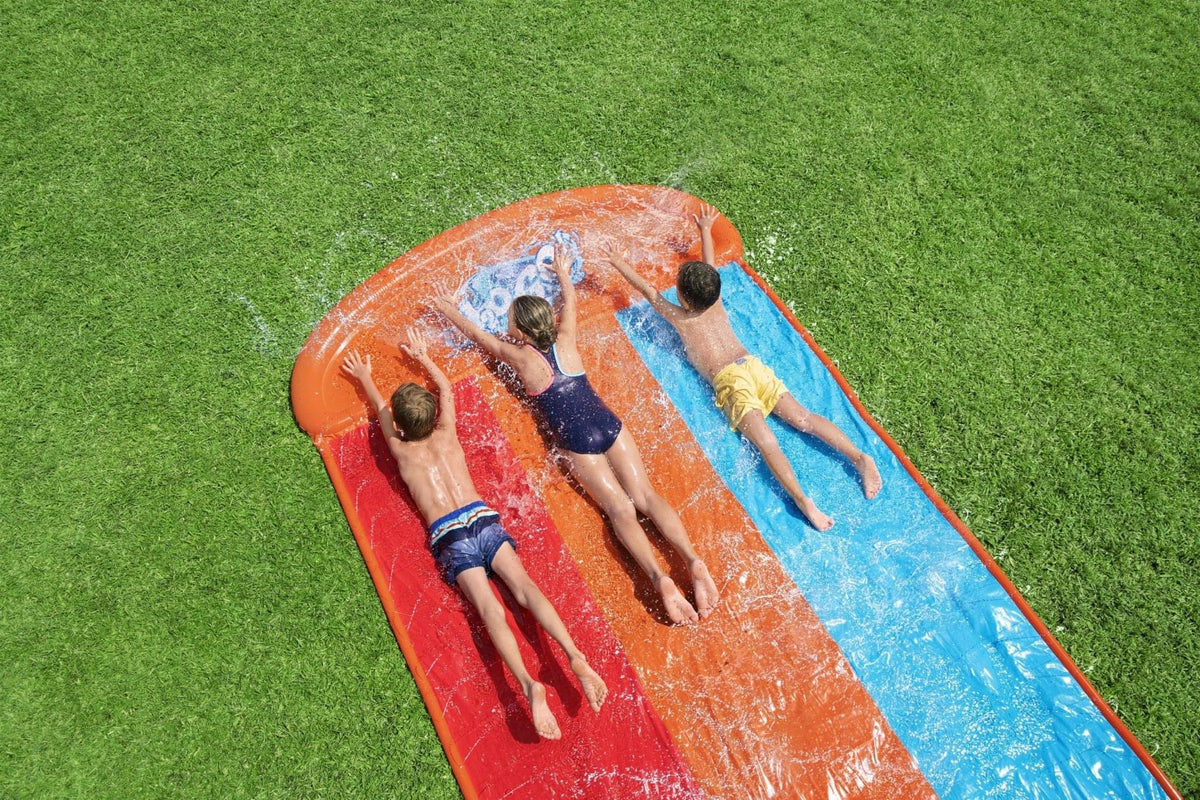 Bestway H2OGO! Waterglijbaan Tsunami Splash Ramp (3 personen) - Azzura Pool