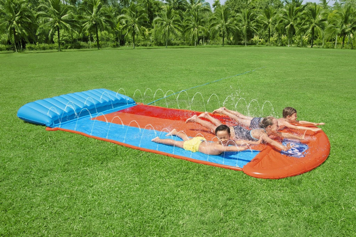 Bestway H2OGO! Waterglijbaan Tsunami Splash Ramp (3 personen) - Azzura Pool