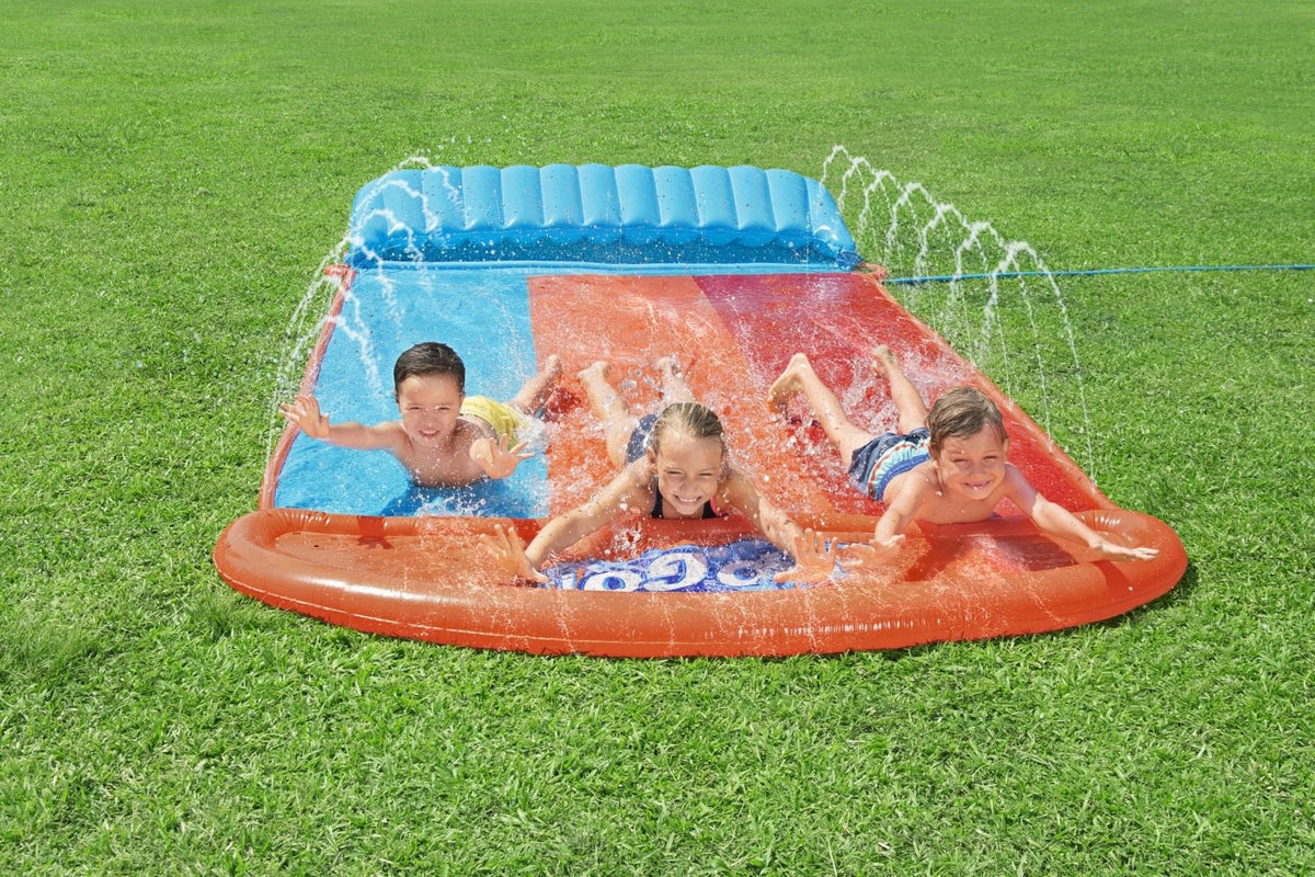 Bestway H2OGO! Waterglijbaan Tsunami Splash Ramp (3 personen) - Azzura Pool